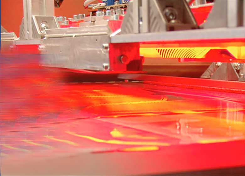 Alfavision Scanner bei der Aufdruckkontrolle